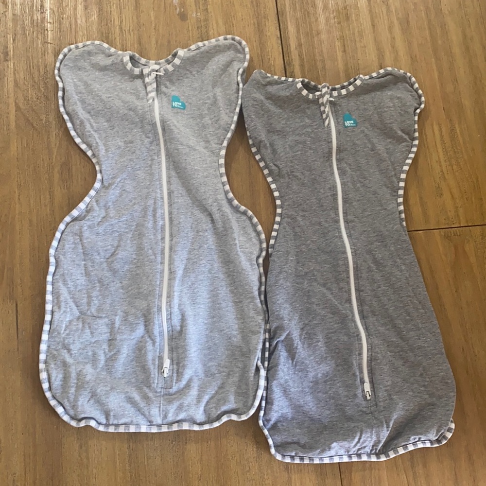 2 Pack Swaddles, LovetoDream, SMALL